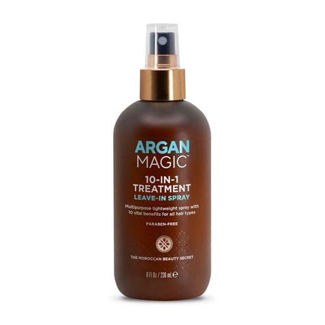 Argan magic hair treatment leave in spray
